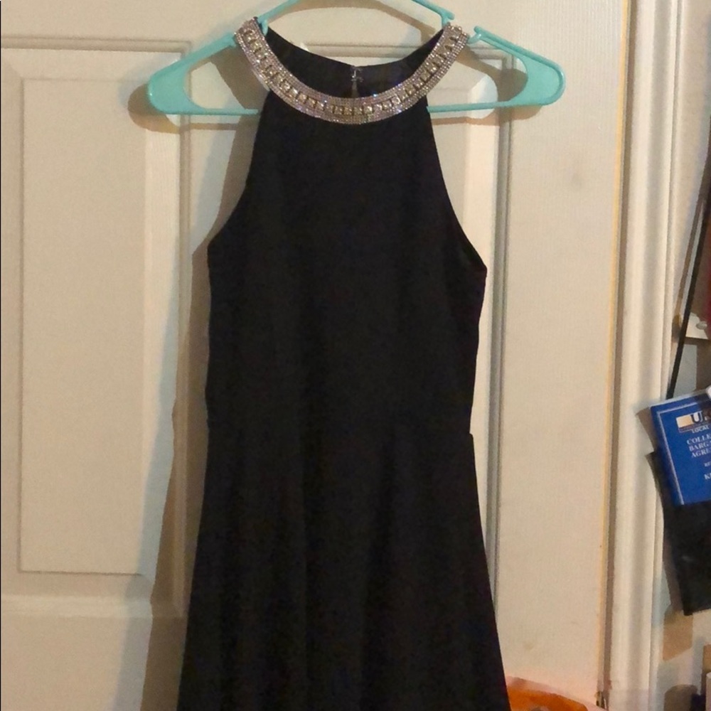 Black dress with gems